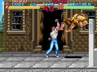 une photo d'Ã©cran de Final Fight sur Nintendo Super Nes